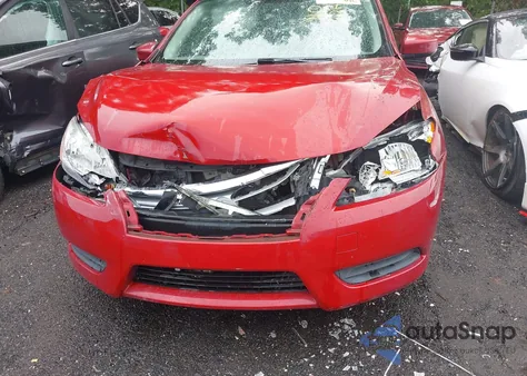 2014 Nissan Sentra Sv из США, поврежденный, VIN 3N1AB7APXEY295028